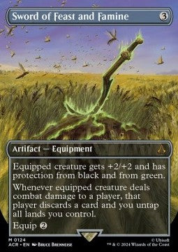 Sword of Feast and Famine XACR-124 Mythic Good Englisch Foil