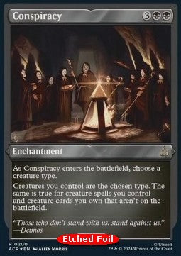 Conspiracy XACR-200 Rare Excellent Englisch Foil