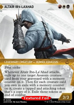 Altaïr Ibn-La'Ahad XACR-268 Mythic Excellent Englisch Foil