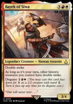 Bayek of Siwa ACR-50 Rare Excellent Englisch Foil