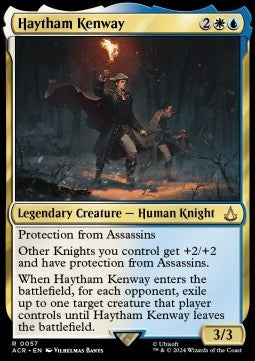 Haytham Kenway ACR-57 Rare Near Mint Englisch