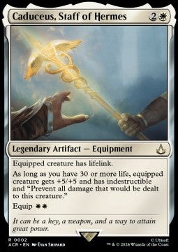 Caduceus, Staff of Hermes ACR-2 Rare Good Englisch