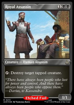 Royal Assassin XACR-213 Rare Near Mint Englisch Foil