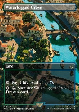 Waterlogged Grove XACR-116 Rare Near Mint Englisch