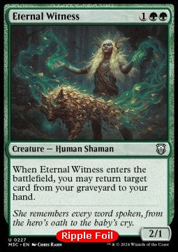 Eternal Witness XM3C-227 Uncommon Good Englisch Foil