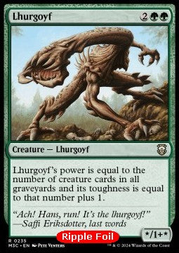 Lhurgoyf XM3C-235 Rare Near Mint Englisch Foil