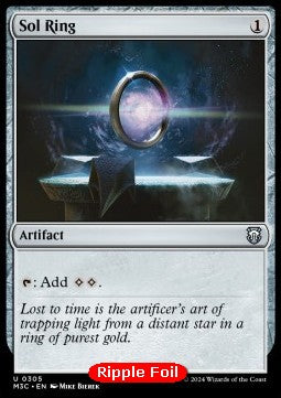 Sol Ring XM3C-305 Uncommon Excellent Englisch Foil