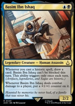 Basim Ibn Ishaq ACR-49 Rare Near Mint Englisch Foil