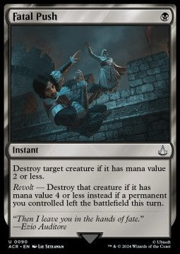 Fatal Push ACR-90 Uncommon Excellent Englisch Foil