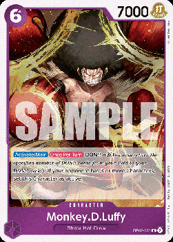 Monkey.D.Luffy (OP07-073) OP07 Rare Near Mint Englisch