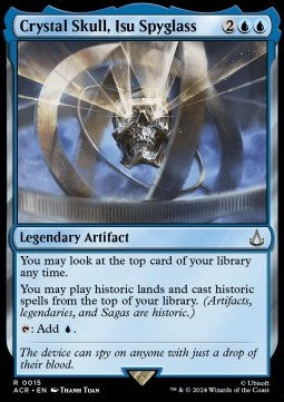 Crystal Skull, Isu Spyglass ACR-15 Rare Good Englisch Foil