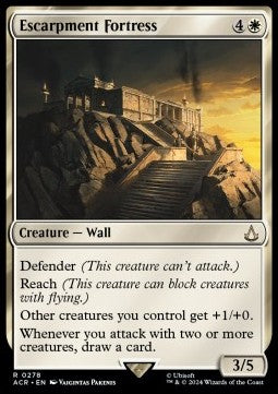 Escarpment Fortress XACR-278 Rare Excellent Englisch