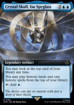 Crystal Skull, Isu Spyglass (V.1) XACR-158 Rare Near Mint Englisch Foil