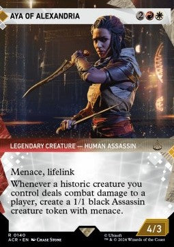 Aya of Alexandria XACR-140 Rare Near Mint Englisch Foil