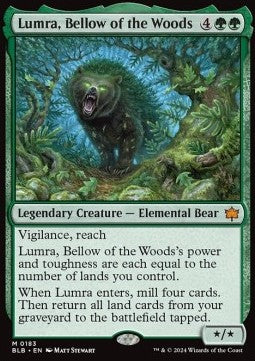 Lumra, Bellow of the Woods BLB-183 Mythic Good Englisch