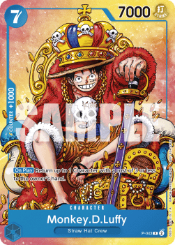 Monkey.D.Luffy (P-043) (V.1) P Promo Mint Englisch