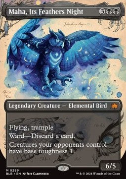 Maha, Its Feathers Night XBLB-289 Mythic Excellent Englisch