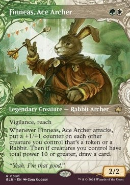 Finneas, Ace Archer XBLB-330 Rare Excellent Englisch Foil