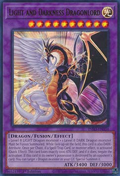 Drachenherrscher des Lichts und der Finsternis INFO-DE034 Ultra Rare Near Mint Deutsch 1. Auflage