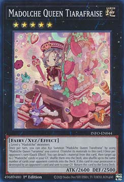 Magidolce-Königin Tiarafraise INFO-DE044 Super Rare Good Deutsch 1. Auflage