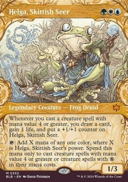 Helga, sprunghafte Seherin XBLB-332 Mythic Excellent Deutsch