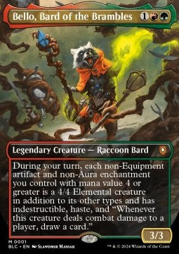 Bello, Bard of the Brambles BLC-1 Mythic Excellent Englisch Foil