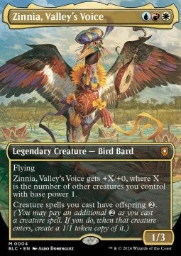 Zinnia, Valley's Voice BLC-4 Mythic Excellent Englisch Foil