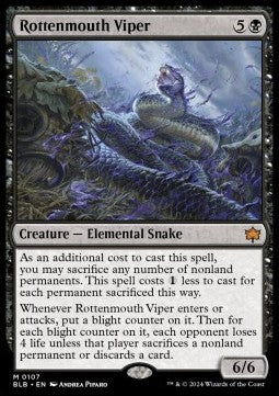 Rottenmouth Viper BLB-107 Mythic Light Played Englisch