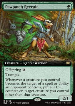 Pawpatch Recruit XBLB-363 Rare Near Mint Englisch Foil