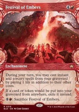 Glutfest XBLB-316 Rare Near Mint Deutsch Foil