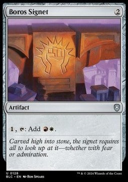 Boros Signet BLC-128 Uncommon Excellent Englisch