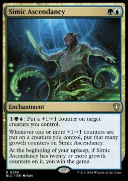 Simic Ascendancy BLC-260 Rare Excellent Englisch