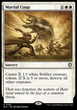 Martial Coup BLC-146 Rare Near Mint Englisch