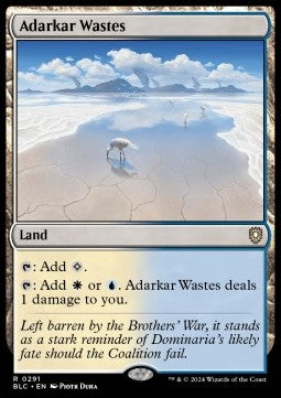 Adarkar Wastes BLC-291 Rare Near Mint Englisch
