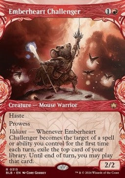 Emberheart Challenger XBLB-315 Rare Excellent Englisch
