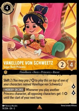 Vanellope von Schweetz - Sugar Rush Princess 5SSK-19 Rare Excellent Englisch