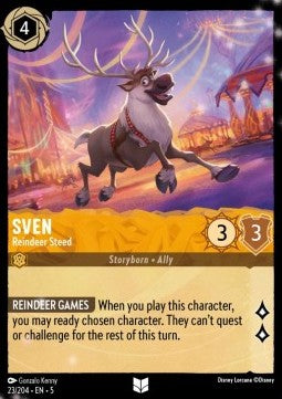 Sven - Reindeer Steed 5SSK-23 Uncommon Near Mint Englisch