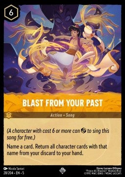 Blast From Your Past 5SSK-28 Super Rare Excellent Englisch