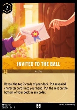 Invited to the Ball 5SSK-29 Uncommon Excellent Englisch Foil