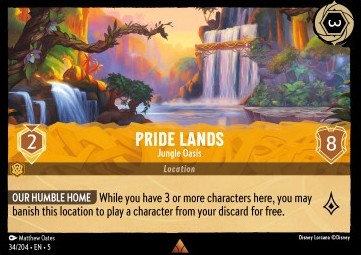 Pride Lands - Jungle Oasis 5SSK-34 Rare Excellent Englisch