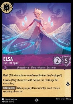 Elsa - Der fünfte Geist 5SSK-48 Super Rare Near Mint Deutsch