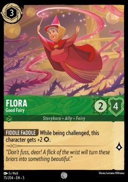 Flora - Good Fairy 5SSK-75 Common Excellent Englisch Foil
