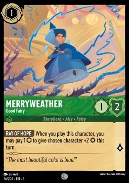 Merryweather - Good Fairy 5SSK-76 Common Excellent Englisch Foil