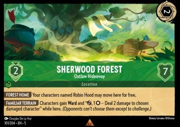 Sherwood Forest - Outlaw Hideaway 5SSK-101 Rare Excellent Englisch