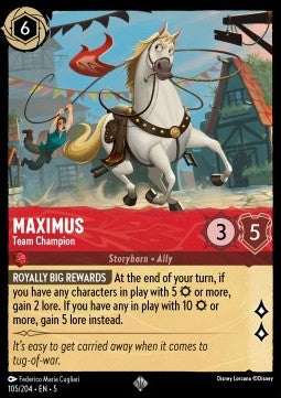 Maximus - Team Champion 5SSK-105 Super Rare Near Mint Deutsch Foil