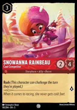 Snowanna Rainbeau - Cool Competitor 5SSK-110 Common Excellent Englisch Foil