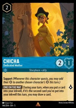 Chicha - Hingebungsvolle Mutter 5SSK-146 Rare Near Mint Deutsch Foil