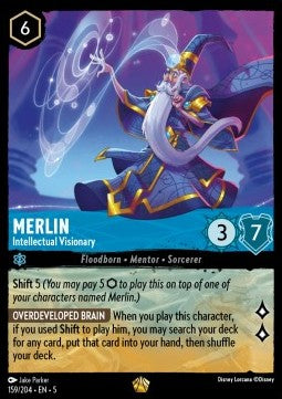 Merlin - Intellektueller Visionär 5SSK-159 Legendary Near Mint Deutsch