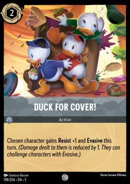 Duck for Cover! 5SSK-198 Common Excellent Englisch Foil