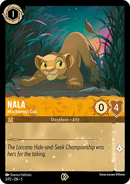 Nala - Freches Jungtier PR2-3 Promo Near Mint Deutsch Foil